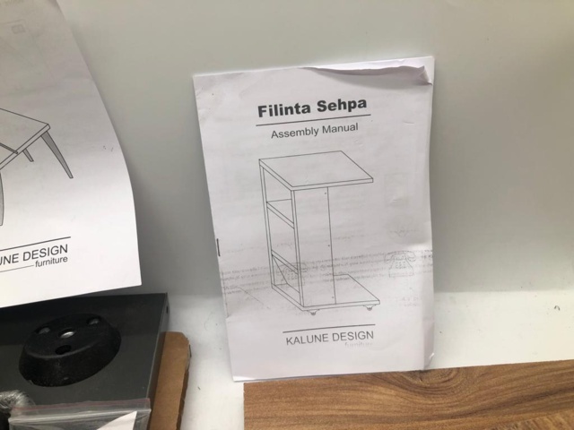 1037946-10 1 side table Loto Living + 1 bedside table Loto Living (518)