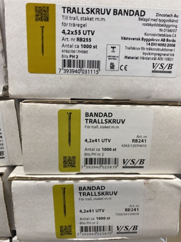 1040014-2 Pallet with banded trolley screw VSB