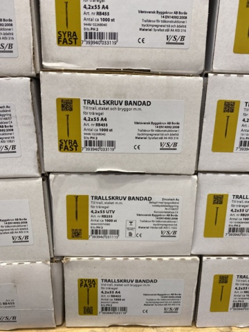 1040014-11 Pallet with banded trolley screw VSB