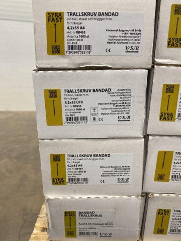 1040014-12 Pallet with banded trolley screw VSB