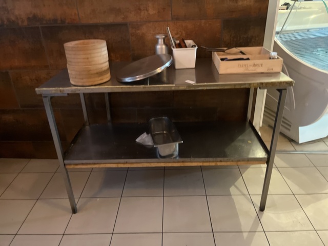 803244-1 Stainless relief bench