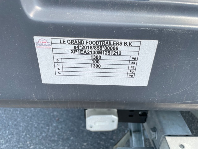 1039995-16 Food trailer/food truck LRS Compact LE GRAND FOODTRAILERS, 2021