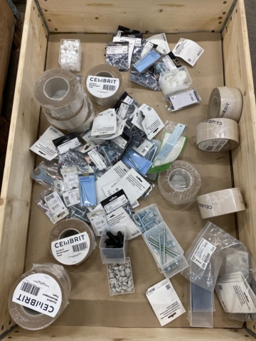 1040022-1 Tape, Frame adjuster, Bits Deck Tool, Window sheet screw, Center drill, etc