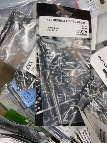 1040022-12 Tape, Frame adjuster, Bits Deck Tool, Window sheet screw, Center drill, etc