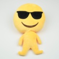 1040085-3 Emoji figures 40x25 plush with polypropylene cotton filling, 213 pcs
