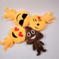 1040085-4 Emoji figures 40x25 plush with polypropylene cotton filling, 213 pcs