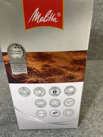 803260-3 Coffee grinder from Melitta (NEW in box)
