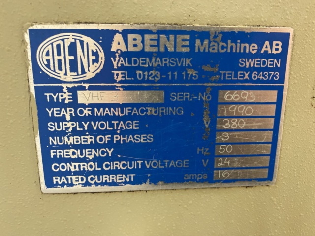 1024600-13 Milling machine Abene VHF-3 BS
