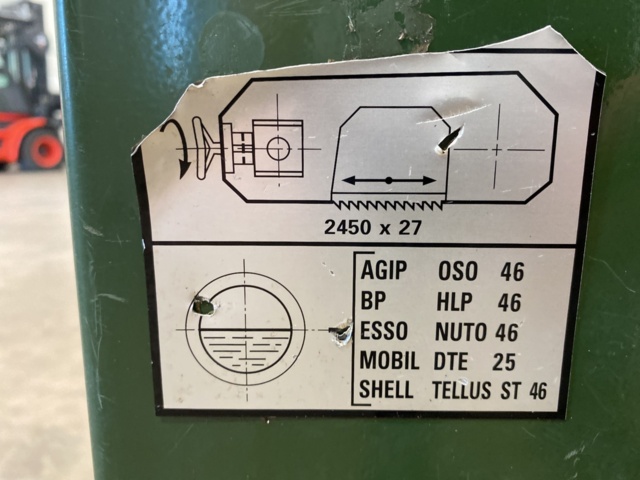 1024586-11 Band saw Carif 260 BSA