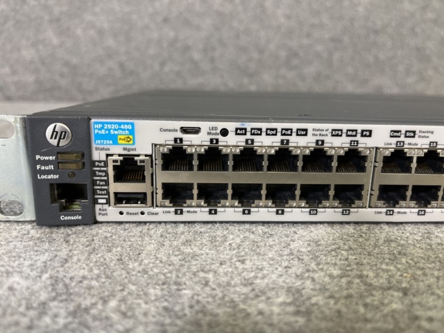 1013034-2 HP Aruba 2920-48G J9729A