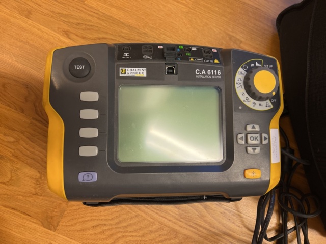 1024208-2 Installation tester Chauvin Arnoux CA 6116