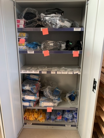 1036581-1 Parti handskar , städmoppar