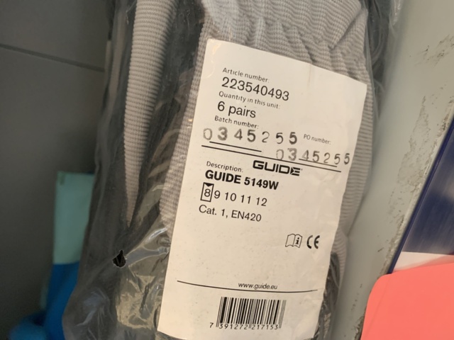 1036581-10 Parti handskar , städmoppar