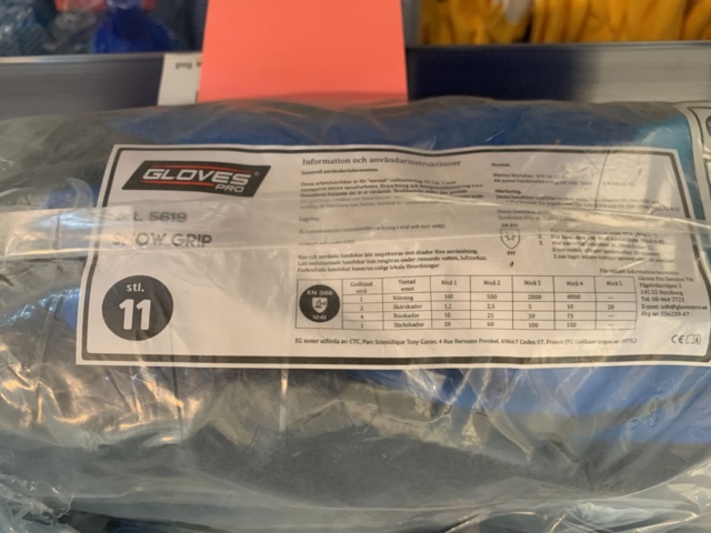 1036581-19 Parti handskar , städmoppar