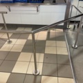 1025918-4 Stainless steel railings from queue systems