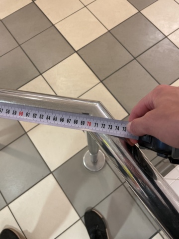 1025918-14 Stainless steel railings from queue systems