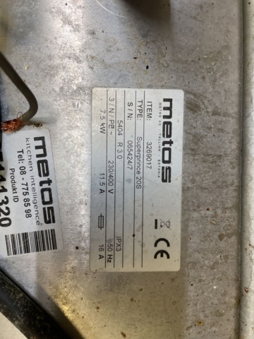 1025920-6 Grilling table Metos