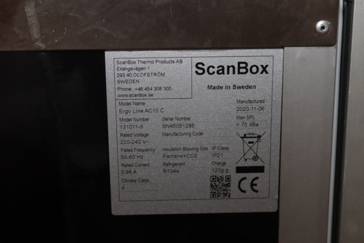 1040204-4 Ergo Line AC 10 C Transportbox med kyla, 2 st