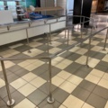 1025919-2 Stainless steel railings from queue systems
