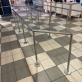 1025919-7 Stainless steel railings from queue systems