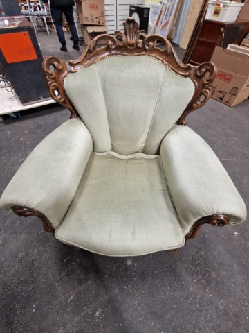 1040225-6 Sofa group 4 parts Chippendale style