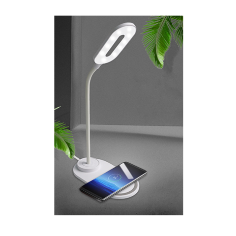 1040374-1 2 st LED-lampa med inbyggd trådlös laddare - Frakt ingår