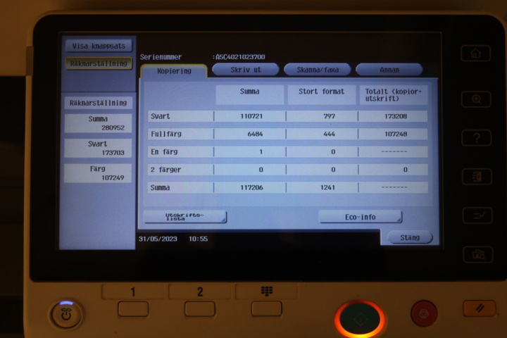 1029436-9 Multifunction printer, Konica Minolta, bizhub C224e