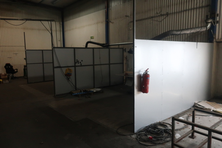 1029464-2 Welding walls/workshop wall, 4 pcs