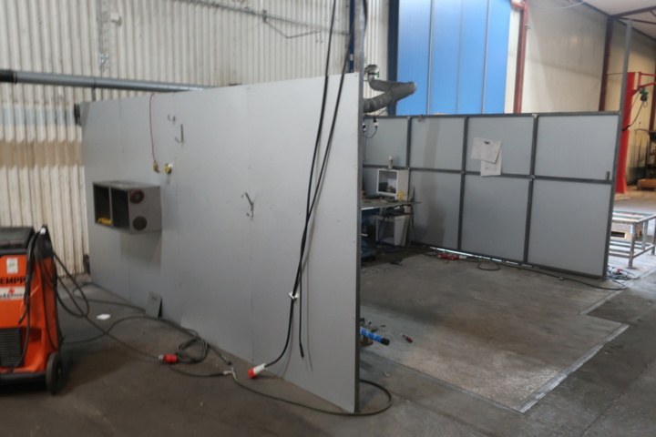 1029464-5 Welding walls/workshop wall, 4 pcs