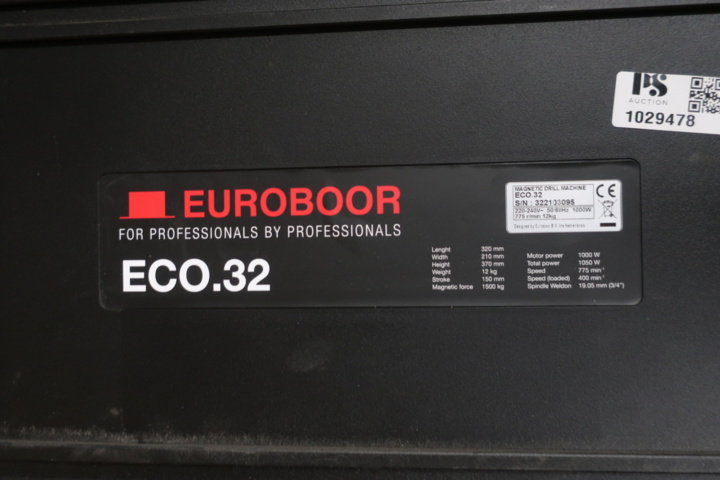 1029478-6 Magnetic drill, Euroboor ECO.32