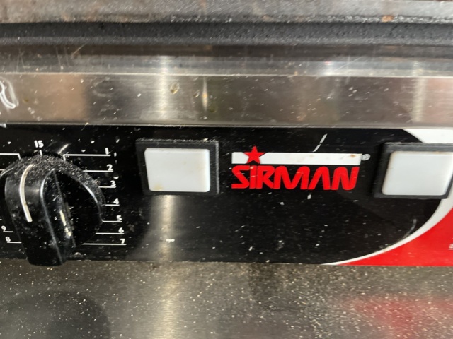 1023464-6 Double sandwich grill Sirman