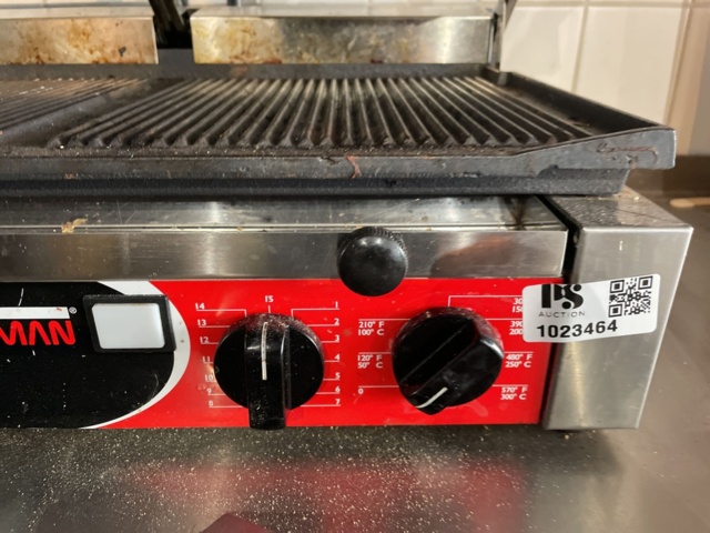 1023464-7 Double sandwich grill Sirman