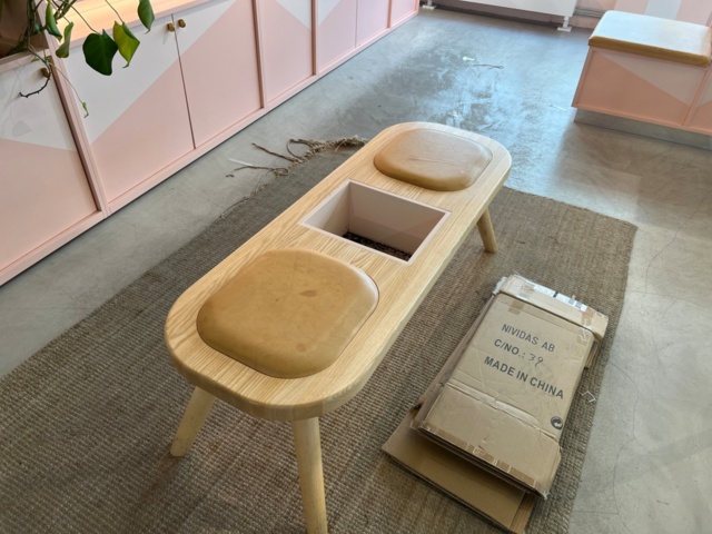 733001-10 Store interior with cash desk in 44 parts