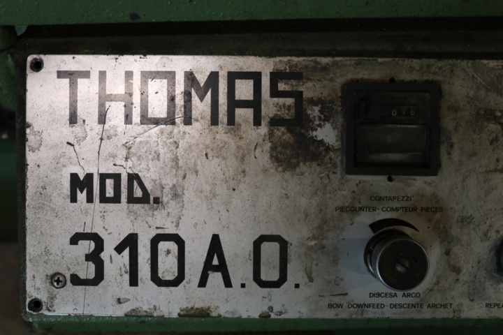 998605-6 Bandsåg Thomas 310A (Reparationsobjekt)