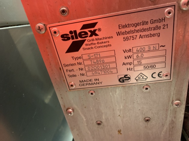 780986-5 Clamp grill Silex S-171