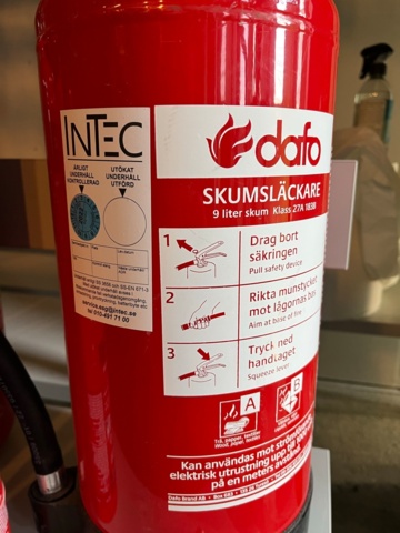 1025950-2 Miscellaneous Fire Extinguishers (7pcs)