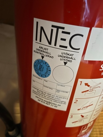 1025950-3 Miscellaneous Fire Extinguishers (7pcs)