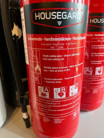 1025950-4 Miscellaneous Fire Extinguishers (7pcs)