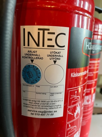 1025950-5 Miscellaneous Fire Extinguishers (7pcs)