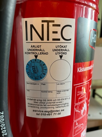 1025950-7 Miscellaneous Fire Extinguishers (7pcs)