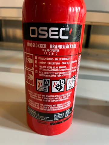 1025950-11 Miscellaneous Fire Extinguishers (7pcs)