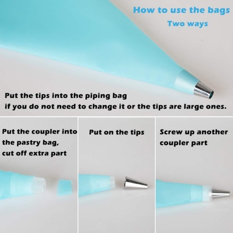 1040813-9 3 pcs 58 parts Nozzles and accessories for baking and decoration - shipping included