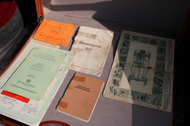 1040986-87 BMW 501/8 2.6 V8 - 1956