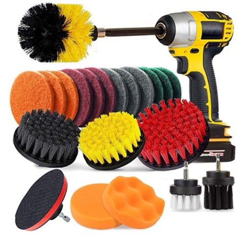 1040900-1 5 pcs drill kit with brushes and pads - Shipping included