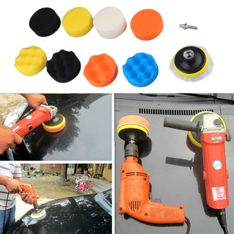 1040900-4 5 pcs drill kit with brushes and pads - Shipping included