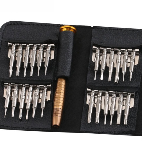 1040931-6 10 pcs 25-in-1 screwdriver kit for repair of mobile phones - Shipping included