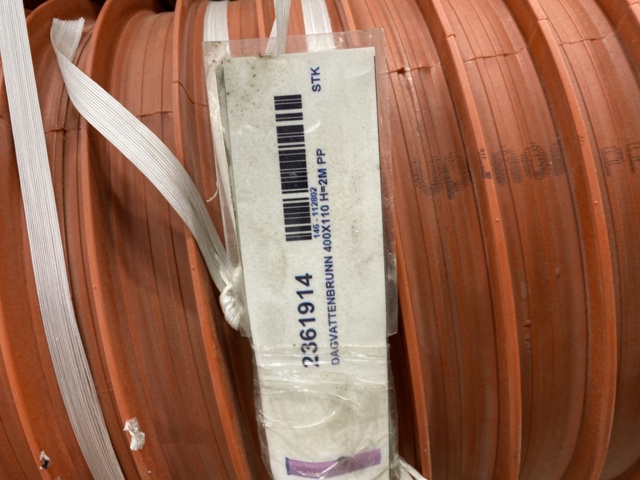 1041109-4 4 stormwater wells 400X110 & 1 stormwater well 400X200 without connection