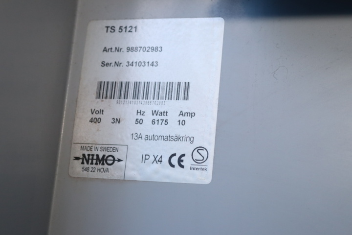 1041369-6 Electrolux TS 5121 torkskåp