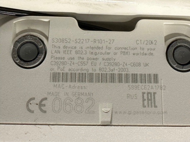 991555-8 Gigaset N510 IP PRO with 3 handsets