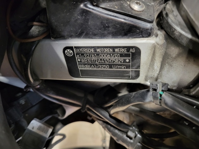 990948-62 BMW F 650 GS motorcycle